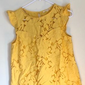 Gorgeous Gold Sleeveless Blouse